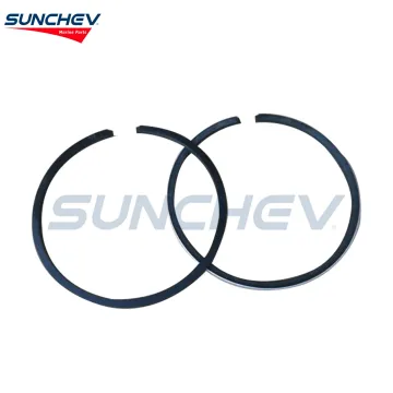 SUNCHEV Piston 2 Ring O/S (0.5mm) 66T-11605-00 For Yamaha 40hp