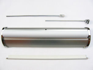 Plastic Steel, 180g Pp Paper Or 220g Glossy Photo Paper Roll Up Banner Printing Stand