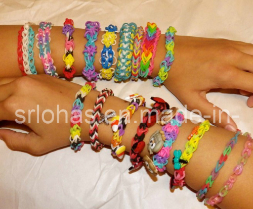 Silicone Rainbow Loom Bracelet/Wristband