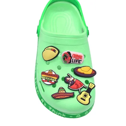 Wholesale Soft PVC Shoe Decorations & Charms by New Mexican Designers