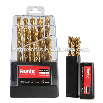 RONIX (HSS Bohrer) GOLDEN BOHRER RH-5551 / RH-5580 COBALT BOHRER RH-5501 / RH-5520