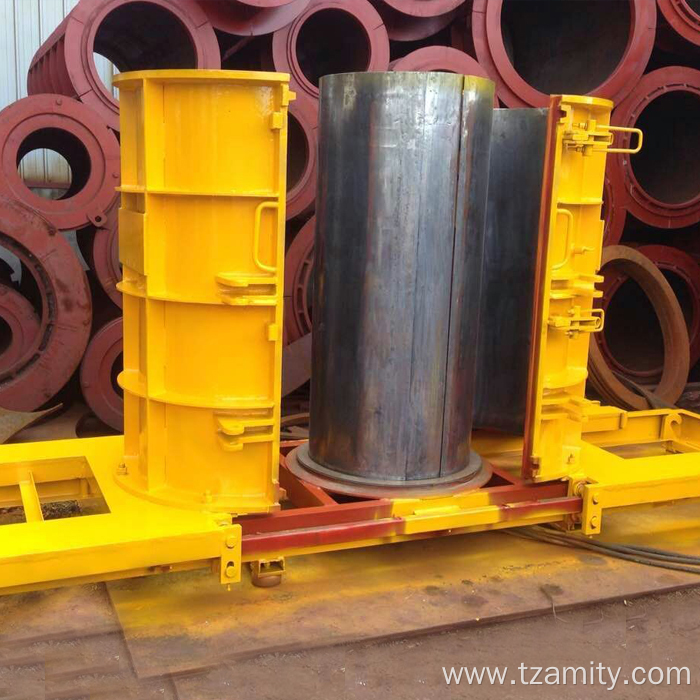 Socket joint concrete pipe mould precast inspection Wells