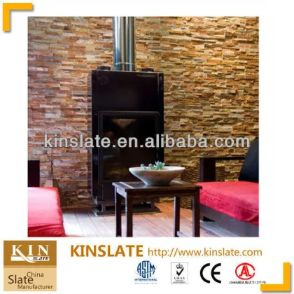 with own quarry p013 glued nature slate wall ledgestone