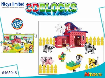 6465048 3D PUZZLE HAPPY FARM 3200PCS