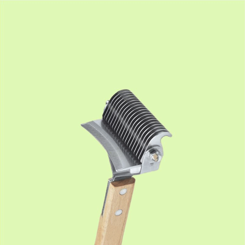 شانه چوب جامد حیوان خانگی برای نظافت روزانه