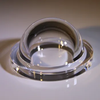 Custom Optical Flange Dome Lens for Underwater Cameras in Fused Silica Glass