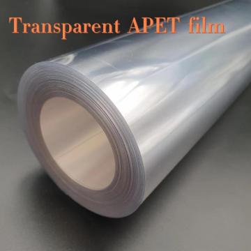 Filme APET transparente com óleo de silicone embutido