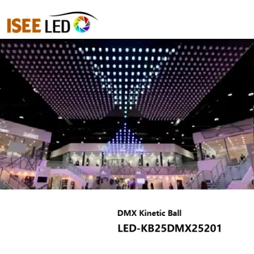 25cm DMX Led Kinetic Spheres for Clubs