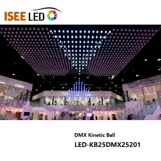 50cm DMX Kinetic Led spheres RGB Ball Light