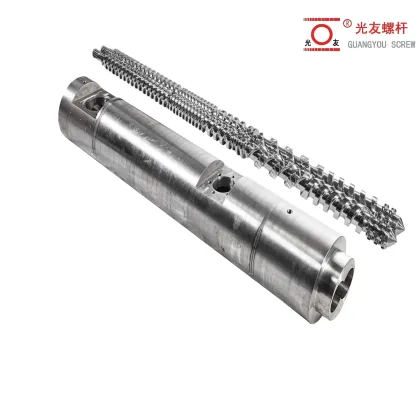 Bimetallic Nitrided Extruder Screw Barrel for PVC and Rubber Industries