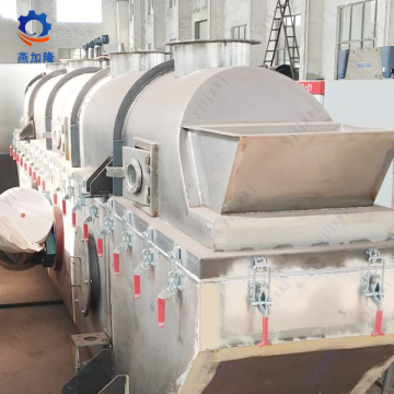 Garis produksi bergetar pengering bed fluida