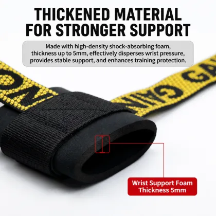 Adjustable Wrist Wraps for Weightlifting Support