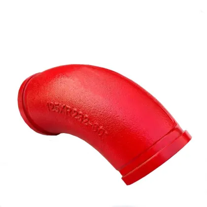 PM Concrete Pump Parts DN125 Two Layer Pump Pipe Elbow for Boom Truck