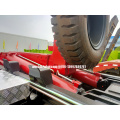 Dongfeng 15 tons hydraulic/hook arm garbage truck with garbage box