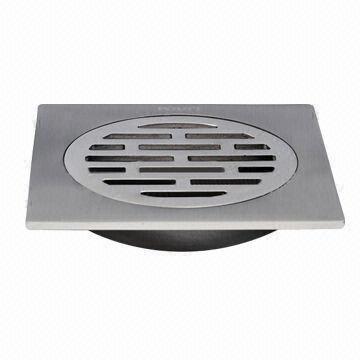 Floor Drain Strainer, Made of Stainless Steel, Customized Design Can be Welcomed