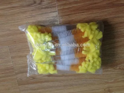 New design nylon brush,plastic bottle brush,long bottle brush