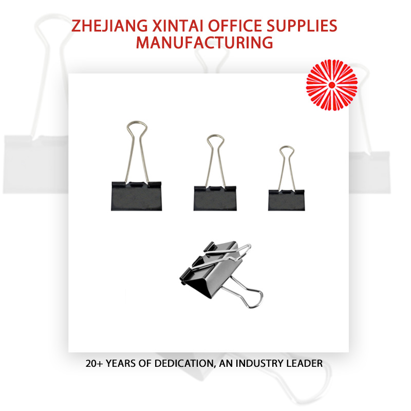 Black Binder Clips For Office Filing Z