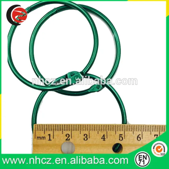 Metal Green 50MM book ring