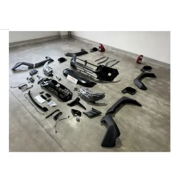 XLstyling Car Front Bumper with Grille Conversion Kit for Toyota Hilux 2020-2022 to Upgrade to 2023 GR Sport