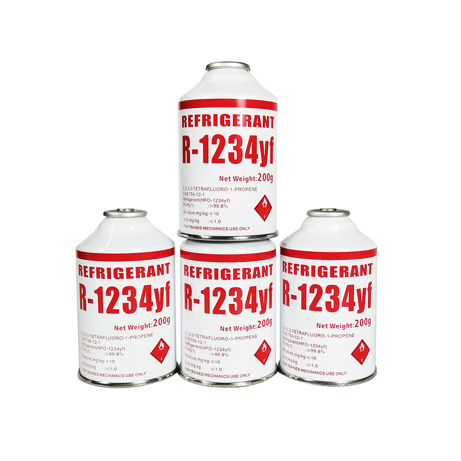 Gas licuado R1234yf refrigerante 7oz