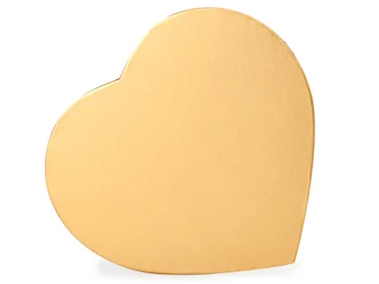 Fancy empty chocolate packaging heart shaped chocolate box