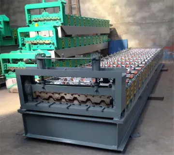 Glazed equipment metal roof sheet rolling machine