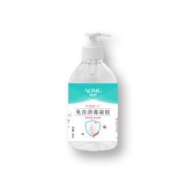 Hot sale waterless antibacterial alcohol hand sanitizer gel