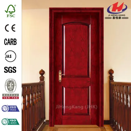 *JHK-002 Wood Accordion Folding Doors Mahogany Folding Wooden Doors Wooden Folding Doors