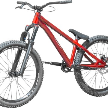 24"26" Aluminum Alloy Street Trial Bike BMX Bicycle with Front Suspension Lightweight Dirt Jump Bike for Urban Freestyle