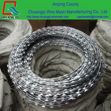 China supplier high quality galvanized razor barbed wire(top quality manufacturer)