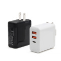 Foldable Plug Type C adapter 30w wall charger