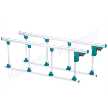 Rail latéral en aluminium pour lit d&#39;hôpital 4 supports