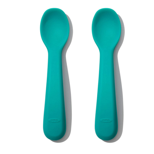 BPA Percuma Silicone Baby Spoon