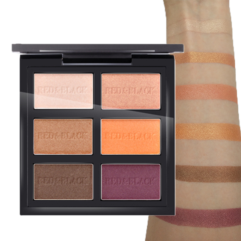 Paleta de sombras de ojos Peak Cock de 6 colores