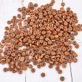 1000pcs 8mm Wooden Flat Spacer Beads