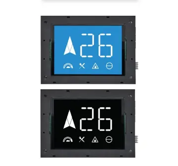 6.4 inch segment horizontal LCD Display