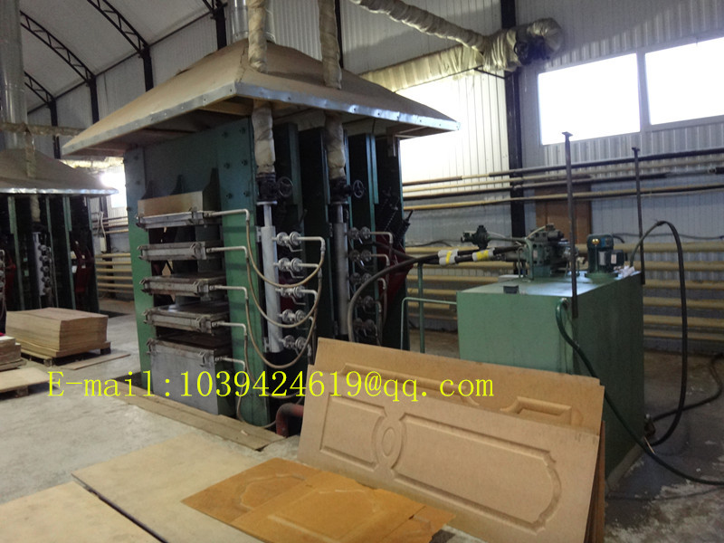 4x7ft Wooden Molded Door Hot Press Machine