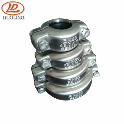 duoling FRP u joints coupling ss316 pipe