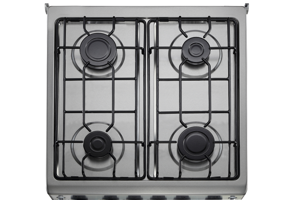 4 Burners Glass cover Gas Oven