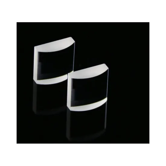 Square Fused Silica JGS1 Glass UV Plano Convex Cylindrical Lens