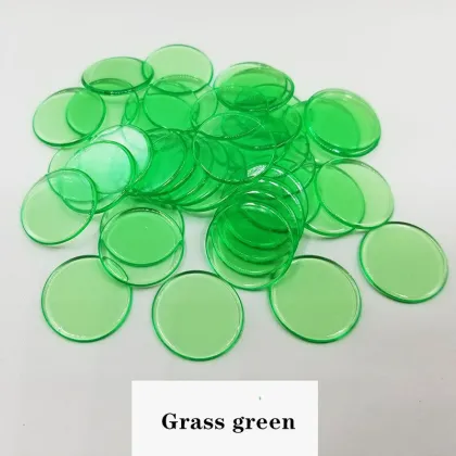 100Pcs Learning Education Math Toys Learning Resources Color Plastic Coin Bingo Chip Game Children Kids Classroom Supplies