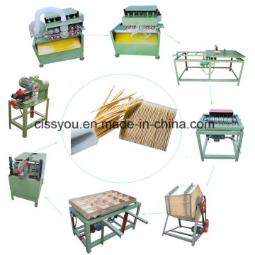 Bamboo Incense Toothpick Barbecure Skewer Sticks Making Machine