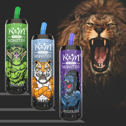 Popular R&amp;M Monster 7000 Puffs Vape Wholesale