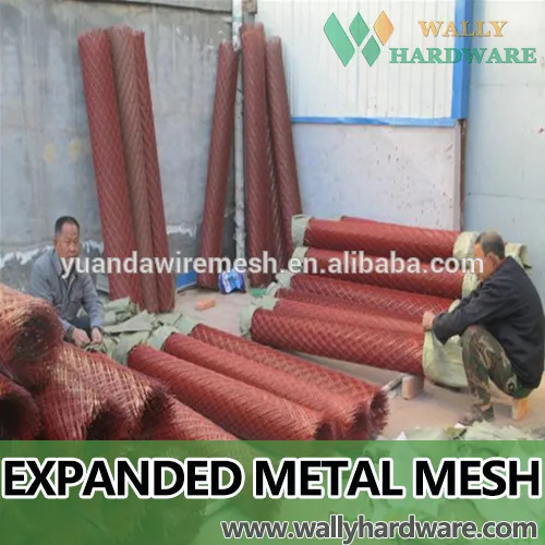 Powder coated expanded metal mesh/raised expanded metal sheet