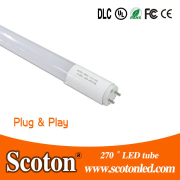 Compatible LED Tube With Rorative Plug