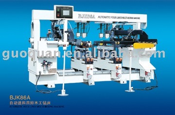 Automatic Four Lines Multi-boring Machine
