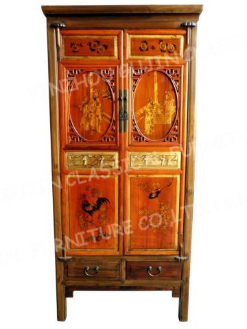 Chinese Wood Antique Cabinets Wardrobes