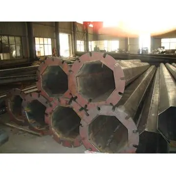 Tapered Octagonal Street Light Pole