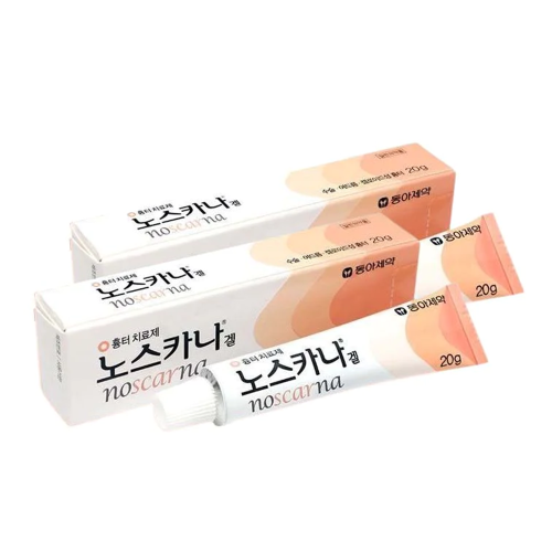 Crema de extracción de cicatrices de noscarna coreana anti-acne crema