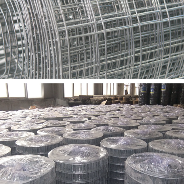 Rete elettrosaldata elettrozincata